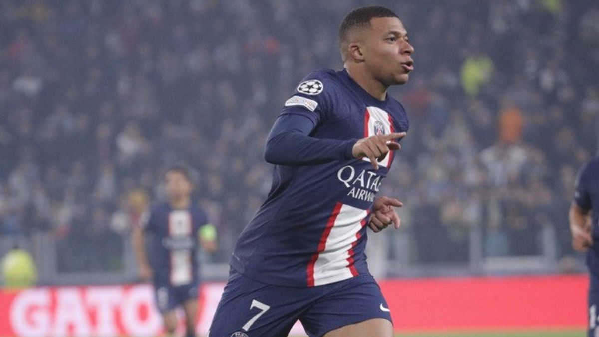 One Goal To Gawang Juventus Brings Kylian Mbappe Keeps Lionel Messi's Record In The Champions League