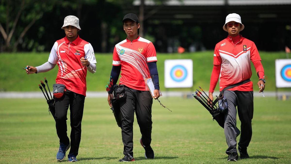 تلبية الهدف، والرماية للرجال الإندونيسية TIm التأهل لدورة الالعاب الاولمبية في طوكيو 