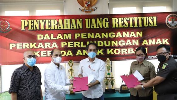 Deux Enfants Victimes De Violence Sexuelle à Depok Reçoivent Une Restitution