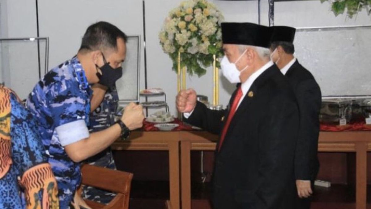 Airbase Commander Appreciates The Role Of The Governor Of East Kalimantan In Developing Three Datasemen