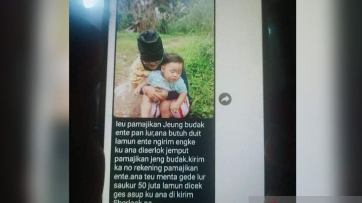 Ketakutan Usai Gunakan Uang Suami Rp45 Juta, Ibu di Bogor Rancang Skenario Diculik Bersama Anaknya