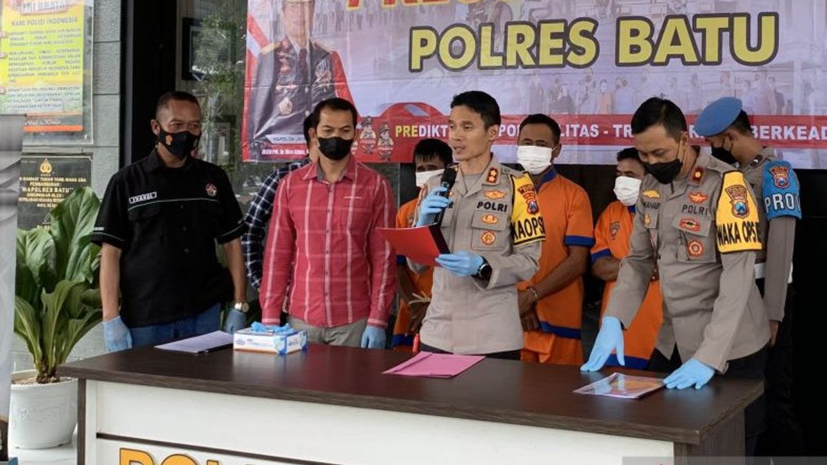 Komplotan Spesialis Pencurian Hewan Ternak di Kota Batu Ditangkap Polisi