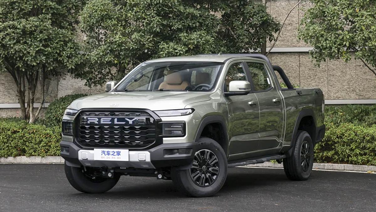 奇瑞Himla EV电动皮卡正式在中国销售，价格为3000万印尼盾，准备好了Hilux