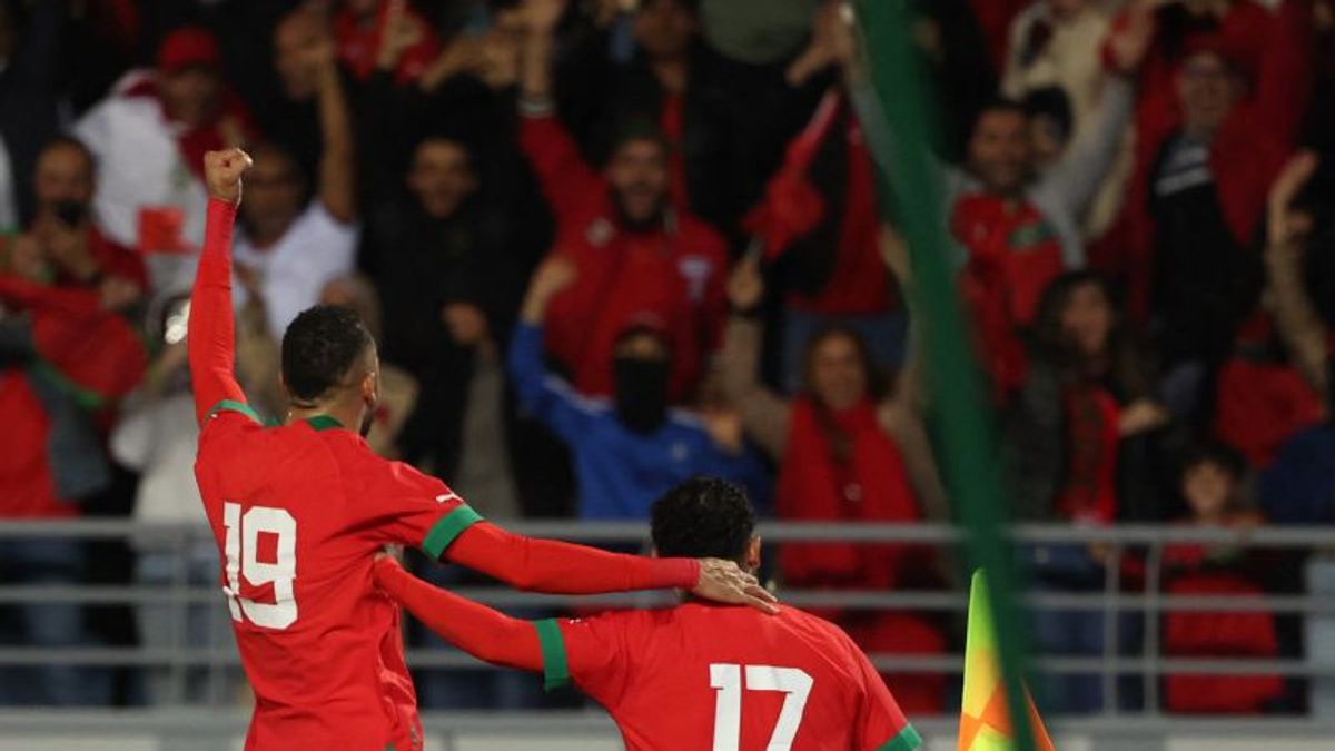 モロッコがブラジルとの親善試合で2-1で勝利