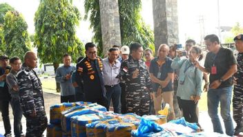 TNI AL Gagalkan Penyelundupan 1,4 Ton Sianida dari Filipina