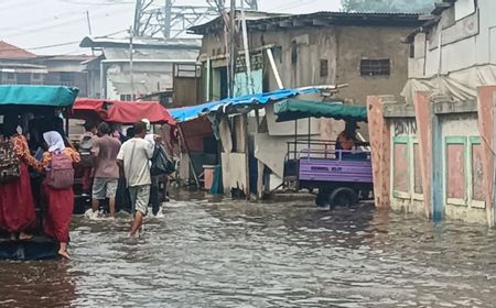 Genangan Banjir Rob di Jakarta Utara Menurun, BPBD DKI Tetap Siaga