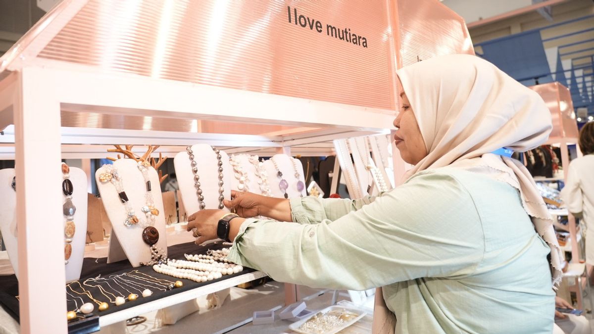 Dukungan BRI Antar Perajin Mutiara Lombok Rambah Pasar Global