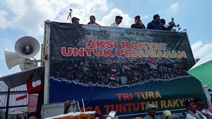 Pendemo Desak Hak Angket DPR Kecewa Dulu Bela Jokowi Lawan Rocky Gerung Kini Presiden Halalkan Segala Cara