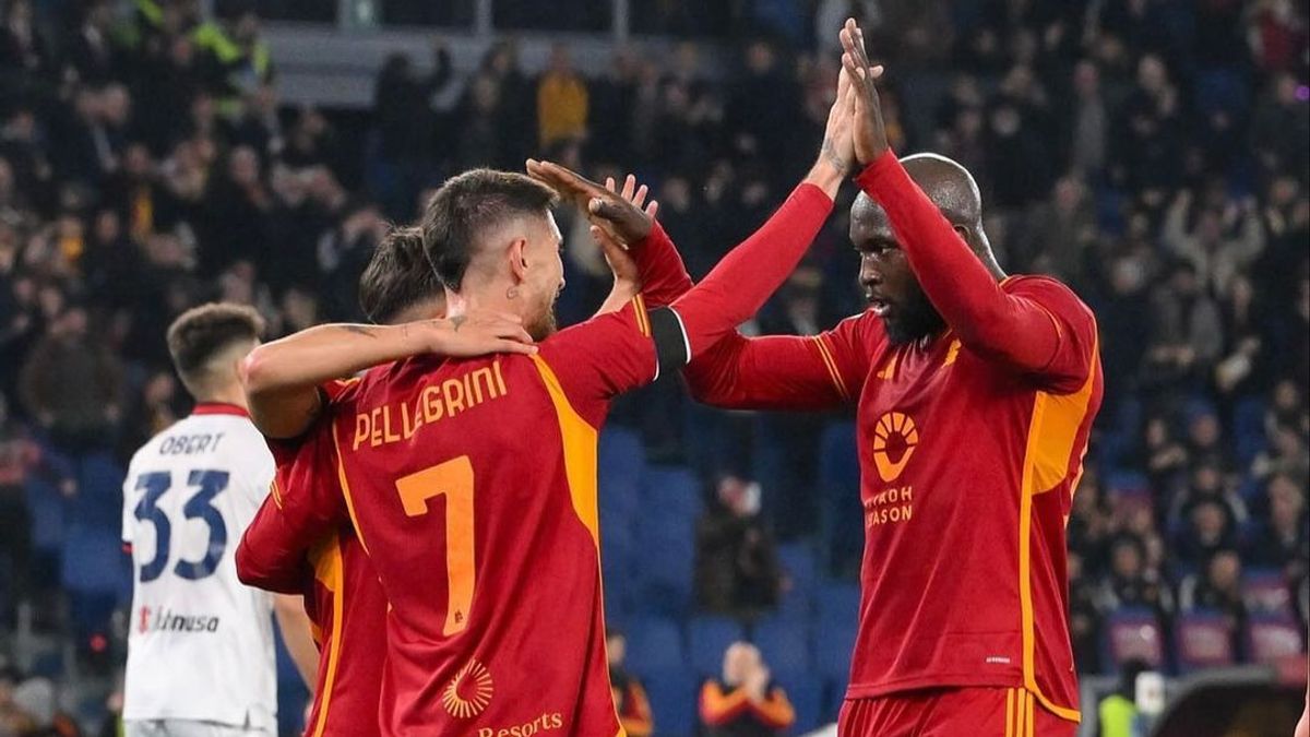 Roma vs Cagliari: De Rossi Lanjutkan Tren Positif usai Menang 4-0