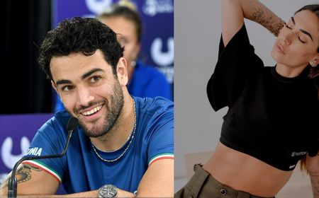 Petenis Matteo Berrettini Terciduk Pacari Melissa Satta, Mantan Istri Pesepakbola Kevin Prince-Boateng