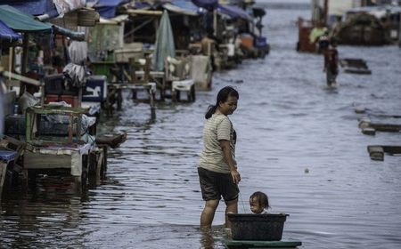 Waspada Banjir Rob di 9 Kelurahan Jakut Sepekan ke Depan