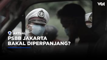 PSBB DKI Jakarta Peut être Prolongé
