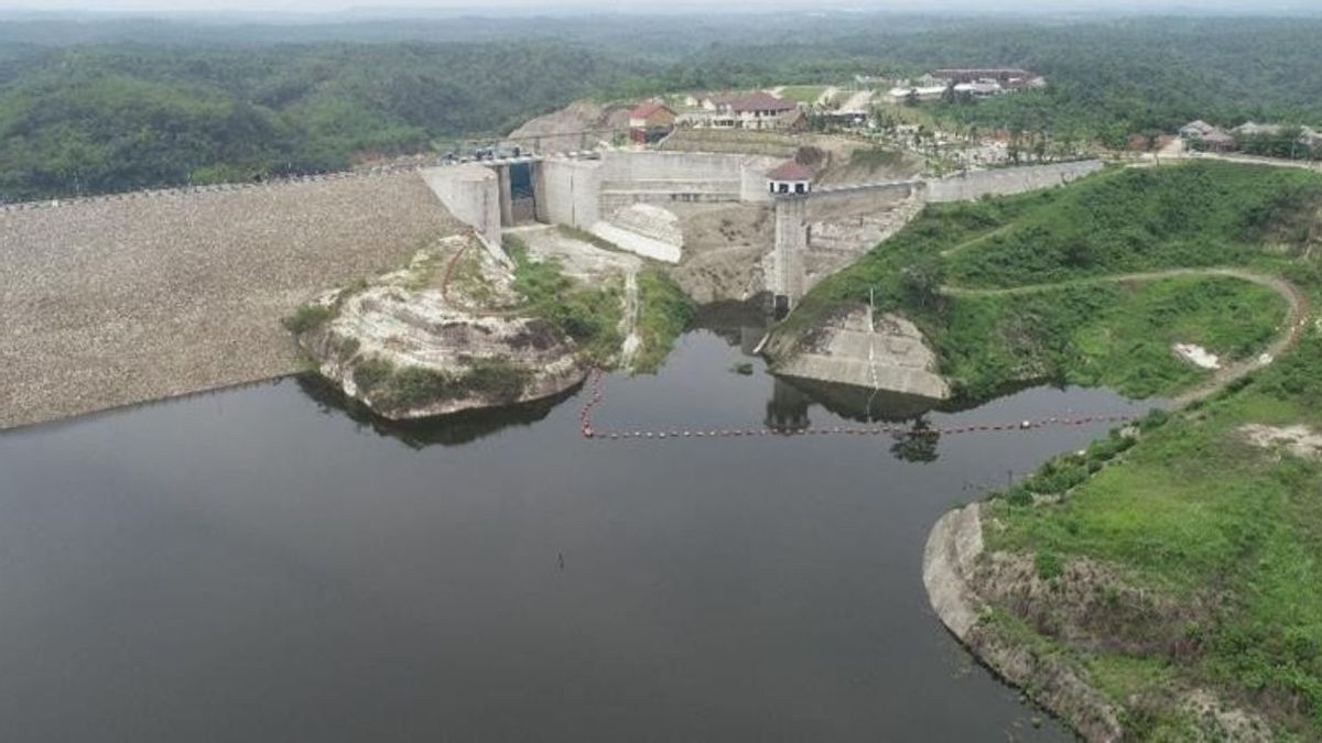 卡里亚大坝满足雅加达和万丹居民的用水需求