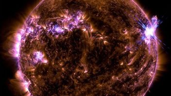 नासा ने दो शक्तिशाली सूर्य के प्रकाश विस्फोटों का पता लगाया