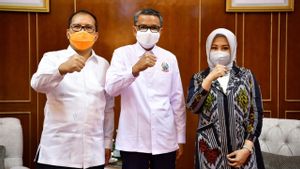 Segera Pimpin Makassar, Danny Pomanto Silaturahmi dengan Gubernur Nurdin Abdullah