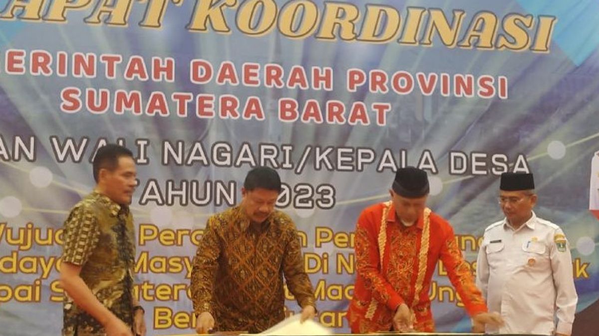 West Sumatra Prosecutor's Office Accompanied 518 Nagari Wali Managing Village Funds