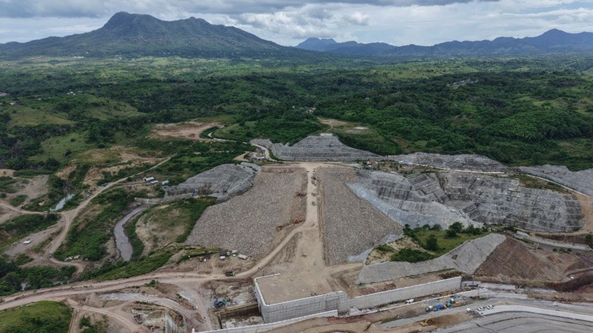 Hampir Rampung, Progres Bendungan Mbay di NTT Sentuh 92,12 Persen