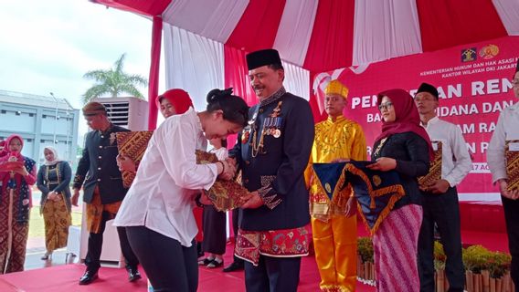 A Total Of 437 Prisoners In Detention Centers And Jakarta Prisons Get Free Remission During The 78th Anniversary Of The Republic Of Indonesia