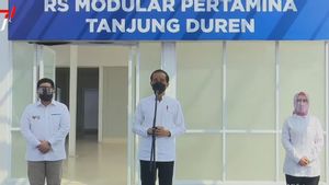 Didampingi Erick Thohir, Jokowi Tinjau RS Modular Tanjung Duren: Ada ICU untuk Anak-Anak dan Bayi