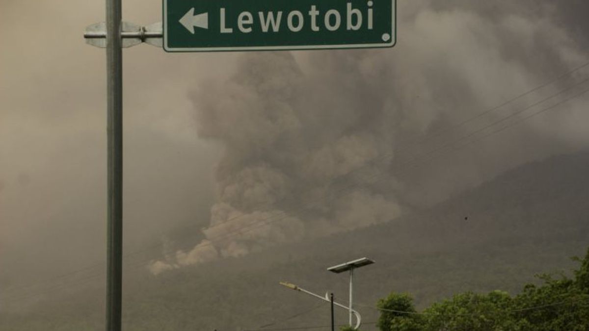 PVMBG Reminds Residents Around Mount Lewotobi To Beware Of Cold Lava Floods In The Rainy Season