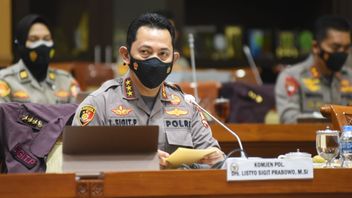 Knock! DPR Approves Komjen Listyo Sigit To Be National Police Chief