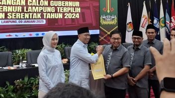 Selamat Tinggal Arinal Djunaidi, Mirza-Jihan Ditetapkan Jadi Gubernur-Wagub Lampung Terpilih