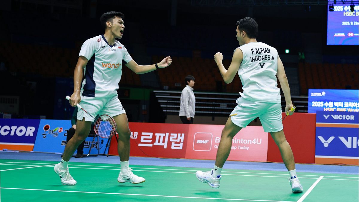 Korea Open 2025: Fajar/Fikri Hajar Wakil Tuan Rumah