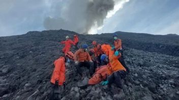 西スマトラBKSDA:マラピ山の噴火により20人の登山者が死亡