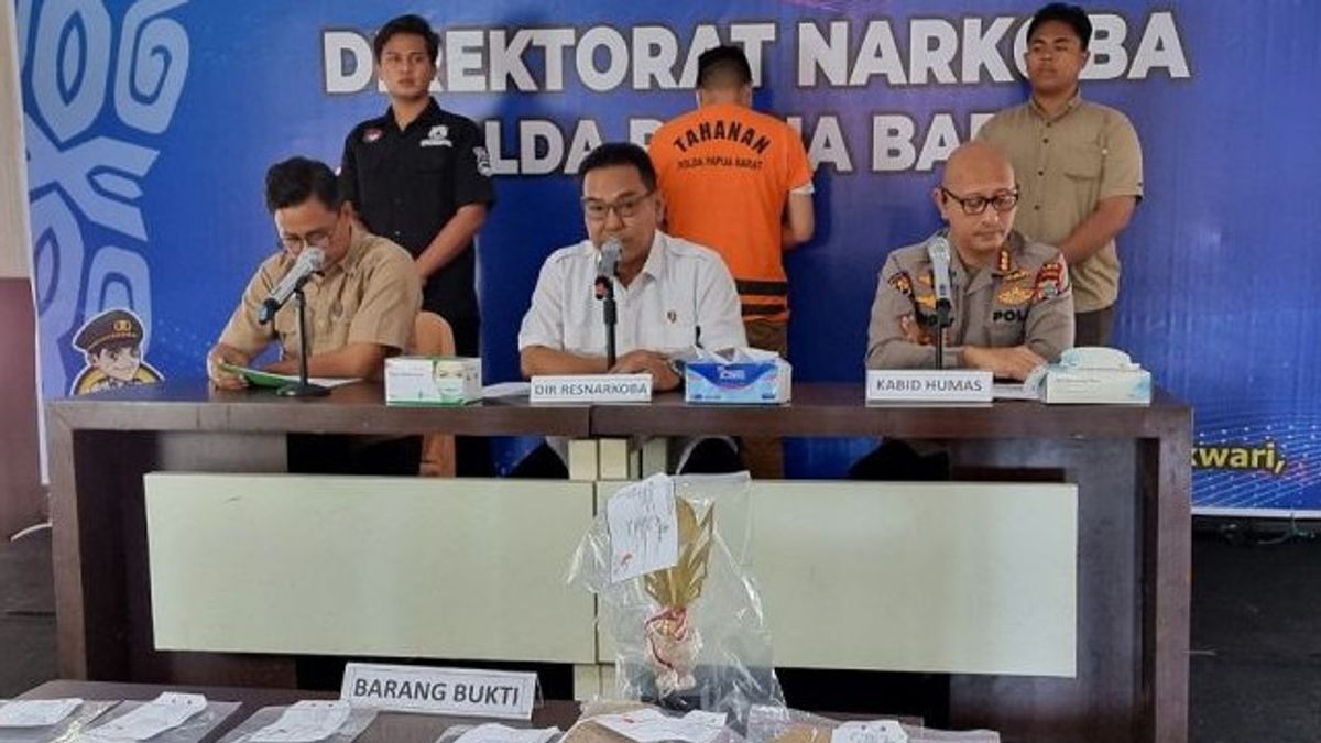 Positive Urine Test Results, South Sorong KPU Secretary Named Suspect In Methamphetamine Case