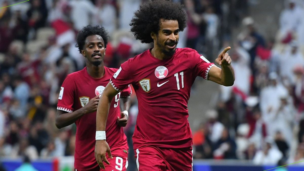 Akram Afif Cetak Brace, Qatar Menang Mudah atas Lebanon di Laga Pembuka Piala Asia