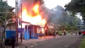 Kabar Sedih dari Sukabumi, Kios Grosir Sembako Ludes Terbakar, Tak Ada Barang yang Berhasil Diselamatkan