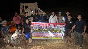  Polisi Geledah Tambang Ilegal di Tigo Lurah Sumbar