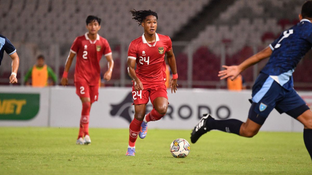 Ronaldo Kwateh Minta Timnas Indonesia Jangan Menyerah Sebelum Bertanding Lawan Irak di Laga Pembuka Piala Asia U-20
