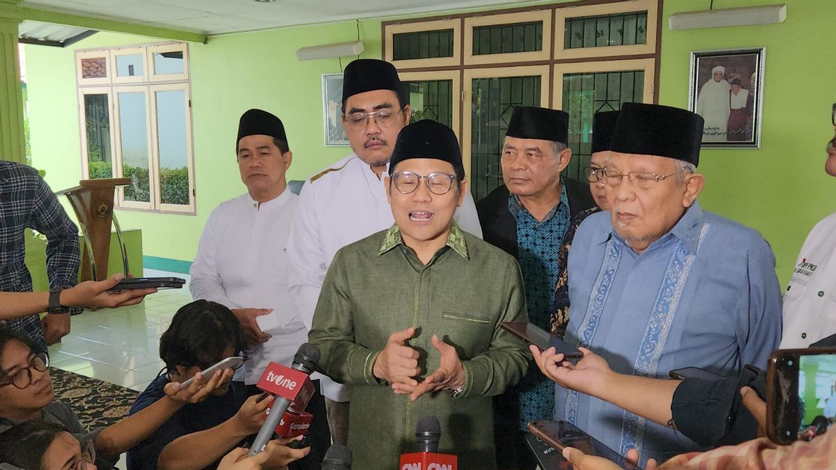 Cak Imin se sent senasib avec Megawati parce qu’il y a des efforts pour prendre le parti