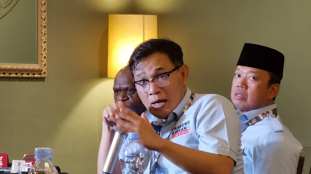 TKN Claims First Debate Debat Achieved: Prabowo Looks Calm, We Win