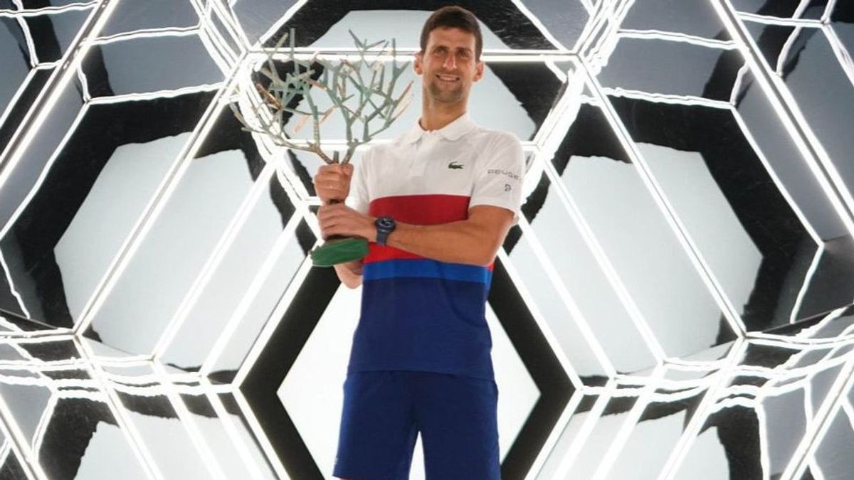 Menjuarai Paris Masters 2021, Novak Djokovic Tujuh Kali Jadi Petenis Nomor Satu Dunia