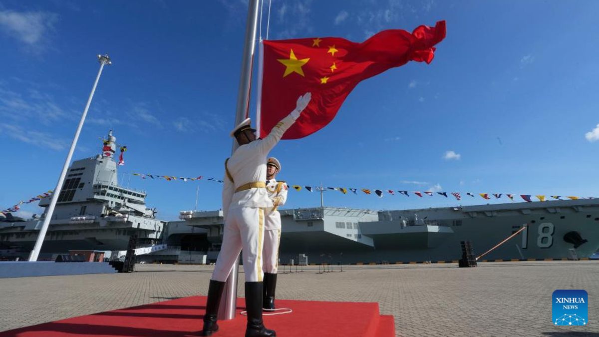 China Resmi Operasionalkan Kapal Induk Fujian: Angkut Jet Tempur hingga Pesawat Peringatan Dini