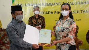 Keraton Yogyakarta Hadiahi Warga yang Kembalikan Tanah Kasultanan