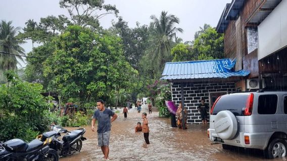 17 Kawasan di Natuna Terendam Banjir Rob