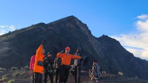 Pendaki WNA Tergelincir di Gunung Rinjani Lombok