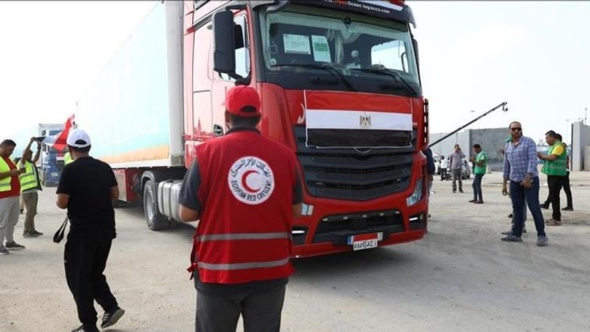 Egypt Establishes Logistics Center In Rafah, Facilitates Aid To Gaza
