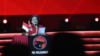 Megawati ke Jokowi di Rakernas IV PDIP: Tanah Subur Tidak Boleh Dikonversi Pak Presiden