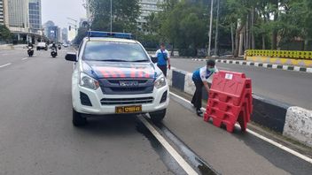 Police Will Drive Residents Entering Jalan Sudirman-Thamrin On New Year's Eve