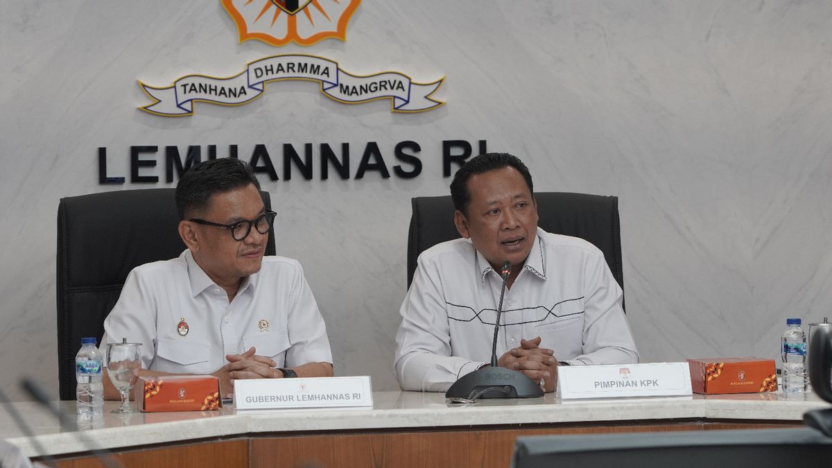 KPK hands over seized assets in the form of an apartment worth Rp3.52 million to Lemhanas 