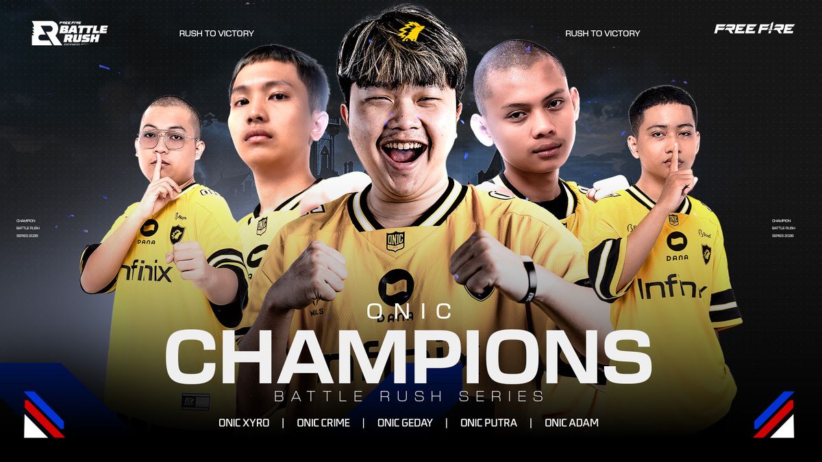 ONIC يحرز لقب البطولة الأولي في Free Fire Battle Rush Series 2026