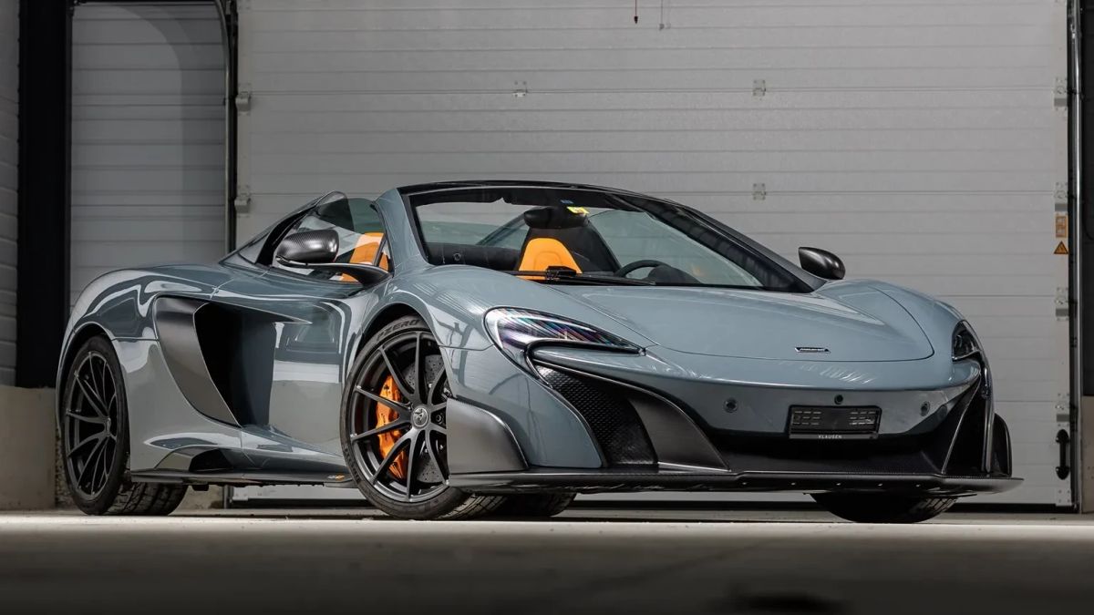 This 675LT Spider McLaren Owned By Refales Legend Sebastien Loeb Will Be Auctioned