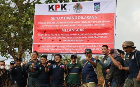 KPK Tutup Lokasi Tambang Emas Ilegal di Sekotong NTB