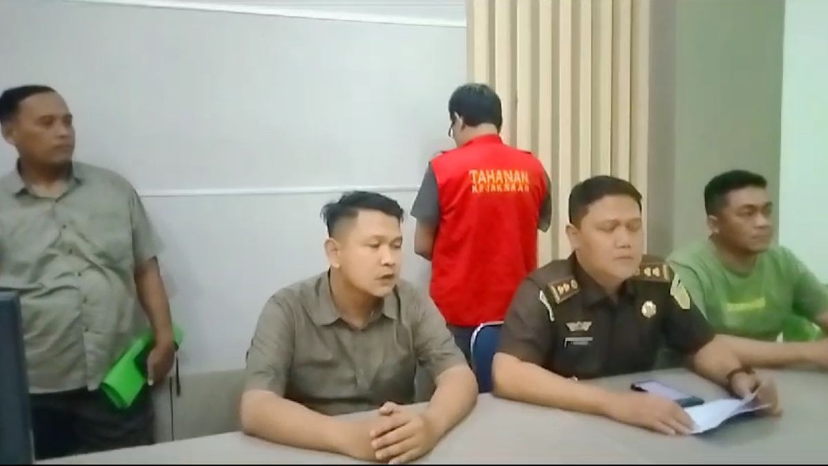 BLT腐败4亿印尼盾前Pj Kades Pesanggrahan被捕
