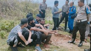 4 ABK Asal Sulawesi yang Bawa 6 WN India hingga Terdampar di Rote NTT Ditahan Polisi