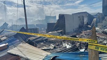 18 Bangunan di Pasar Manokwari Ludes Terbakar, Polisi Turun Tangan Lakukan Penyelidikan
